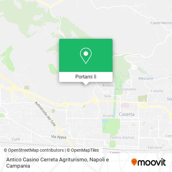 Mappa Antico Casino Cerreta Agriturismo