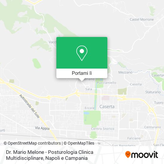 Mappa Dr. Mario Melone - Posturologia Clinica Multidisciplinare