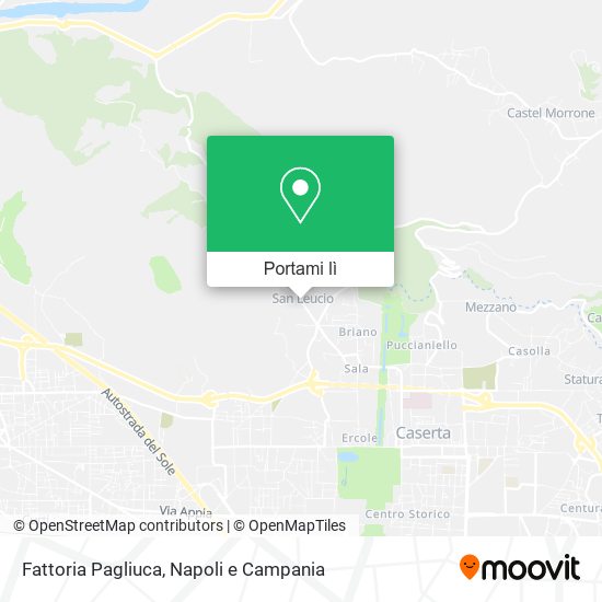 Mappa Fattoria Pagliuca