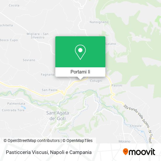 Mappa Pasticceria Viscusi