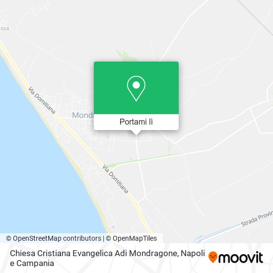 Mappa Chiesa Cristiana Evangelica Adi Mondragone