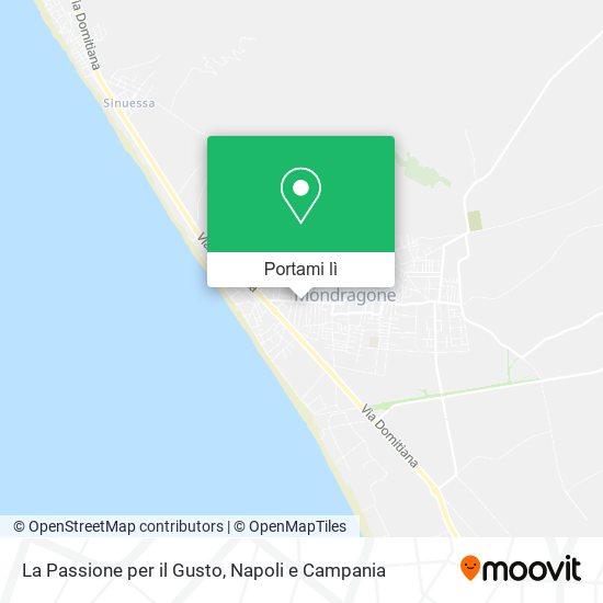 Mappa La Passione per il Gusto