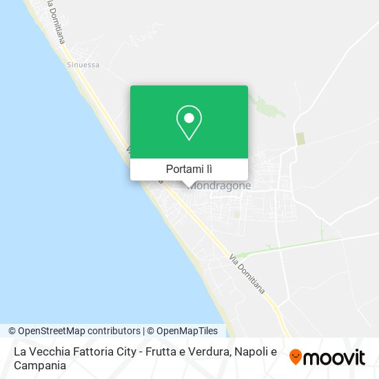 Mappa La Vecchia Fattoria City - Frutta e Verdura