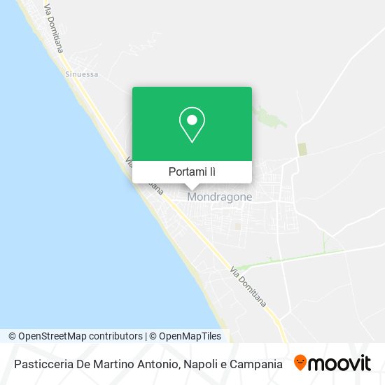 Mappa Pasticceria De Martino Antonio