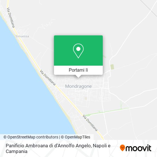 Mappa Panificio Ambroana di d'Annolfo Angelo