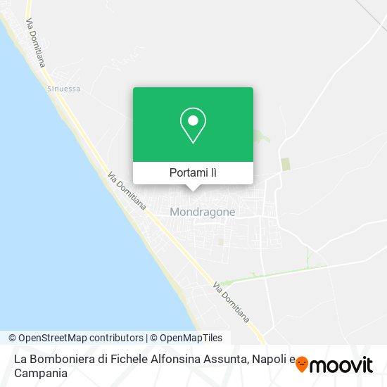 Mappa La Bomboniera di Fichele Alfonsina Assunta