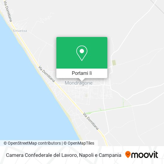 Mappa Camera Confederale del Lavoro