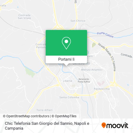 Mappa Chic Telefonia San Giorgio del Sannio