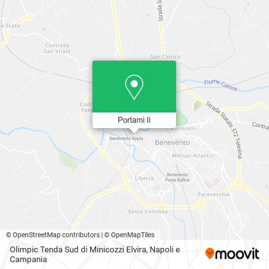 Mappa Olimpic Tenda Sud di Minicozzi Elvira