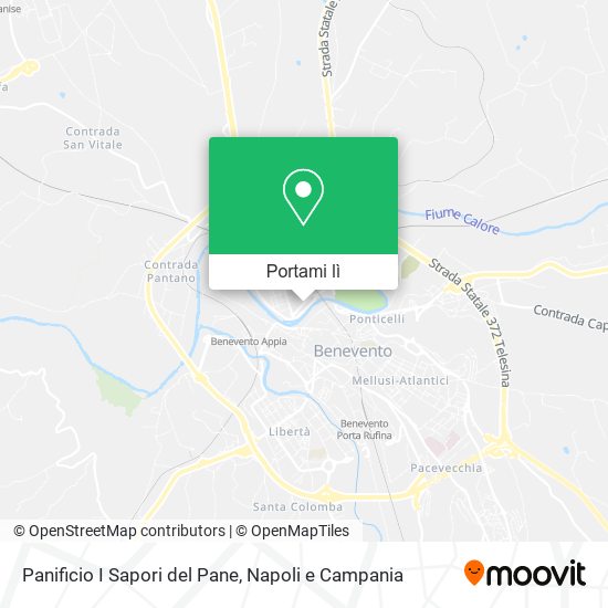Mappa Panificio I Sapori del Pane