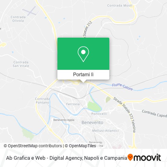 Mappa Ab Grafica e Web - Digital Agency