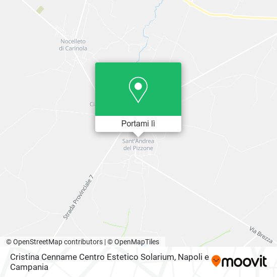 Mappa Cristina Cenname Centro Estetico Solarium