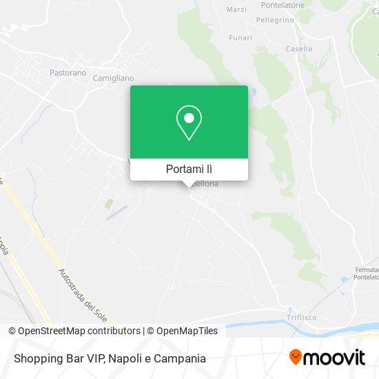 Mappa Shopping Bar VIP