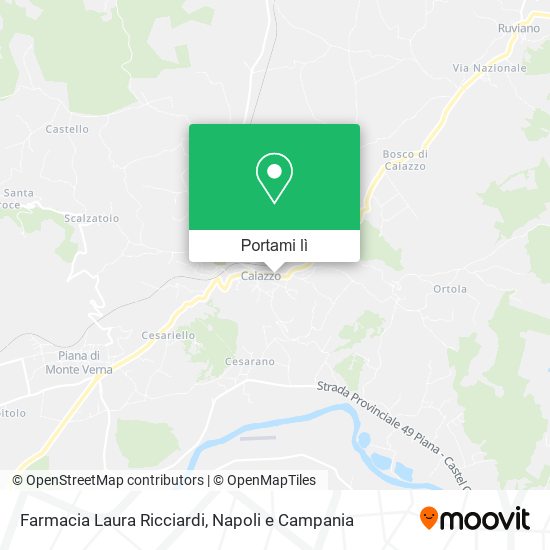 Mappa Farmacia Laura Ricciardi