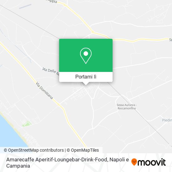 Mappa Amarecaffe Aperitif-Loungebar-Drink-Food