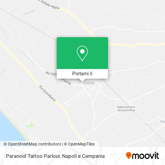 Mappa Paranoid Tattoo Parlour