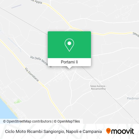Mappa Ciclo Moto Ricambi Sangiorgio
