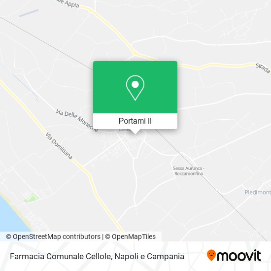 Mappa Farmacia Comunale Cellole