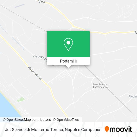 Mappa Jet Service di Moliterno Teresa