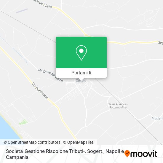 Mappa Societa' Gestione Riscoione Tributi-. Sogert.