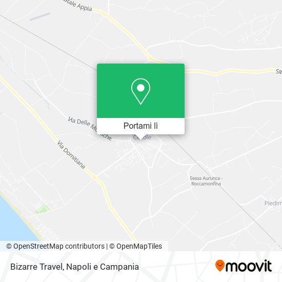 Mappa Bizarre Travel