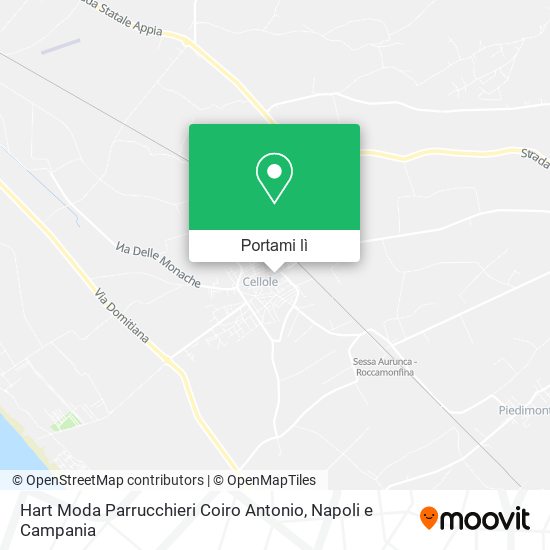 Mappa Hart Moda Parrucchieri Coiro Antonio