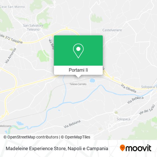 Mappa Madeleine Experience Store