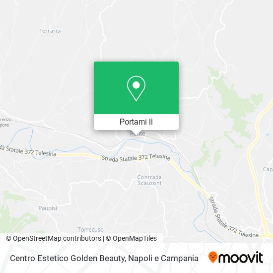 Mappa Centro Estetico Golden Beauty