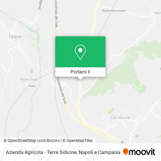 Mappa Azienda Agricola - Terre Sidicine