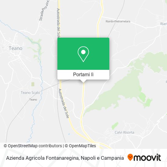 Mappa Azienda Agricola Fontanaregina