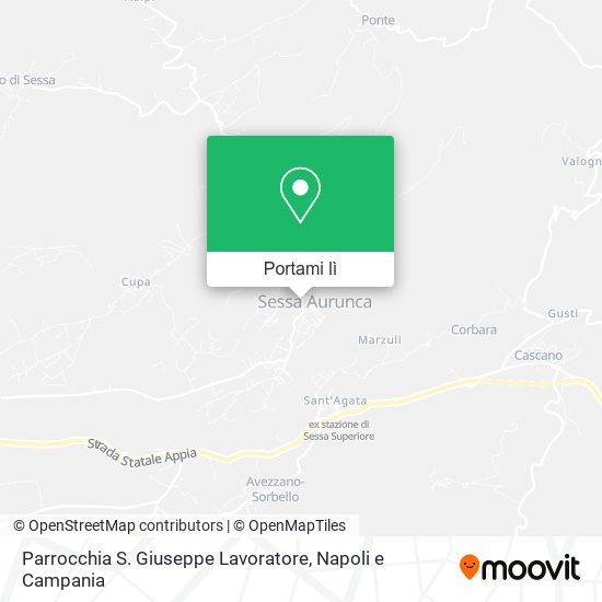Mappa Parrocchia S. Giuseppe Lavoratore