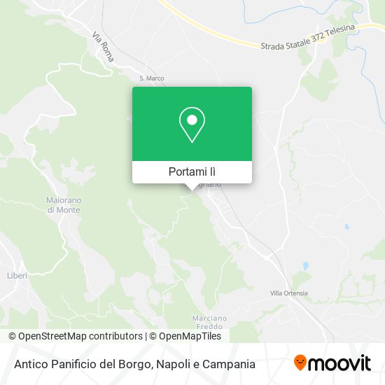 Mappa Antico Panificio del Borgo