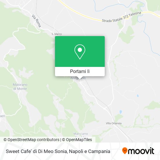 Mappa Sweet Cafe' di Di Meo Sonia