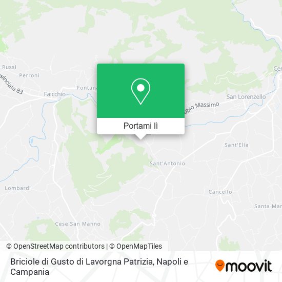 Mappa Briciole di Gusto di Lavorgna Patrizia