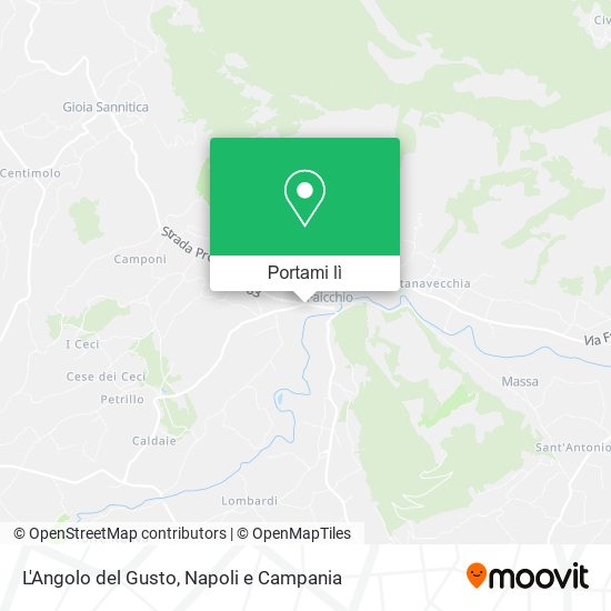 Mappa L'Angolo del Gusto