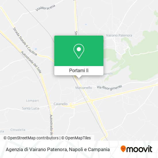 Mappa Agenzia di Vairano Patenora