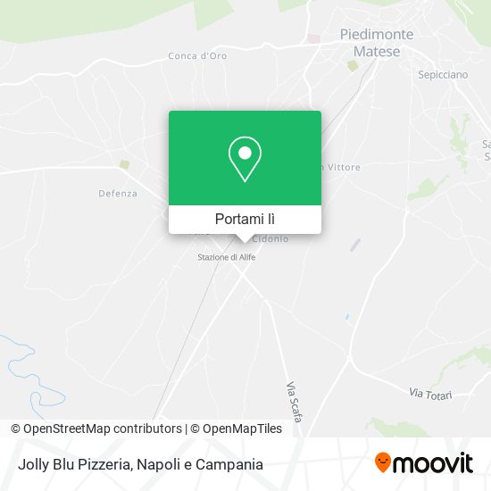 Mappa Jolly Blu Pizzeria