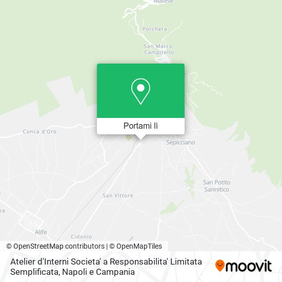 Mappa Atelier d'Interni Societa' a Responsabilita' Limitata Semplificata