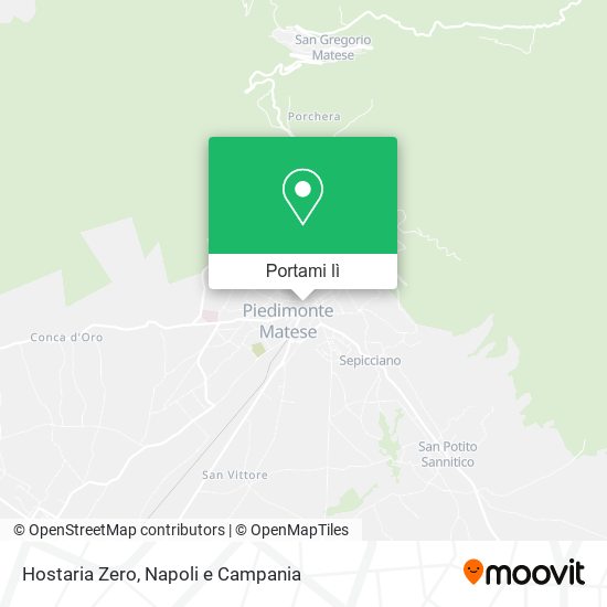 Mappa Hostaria Zero