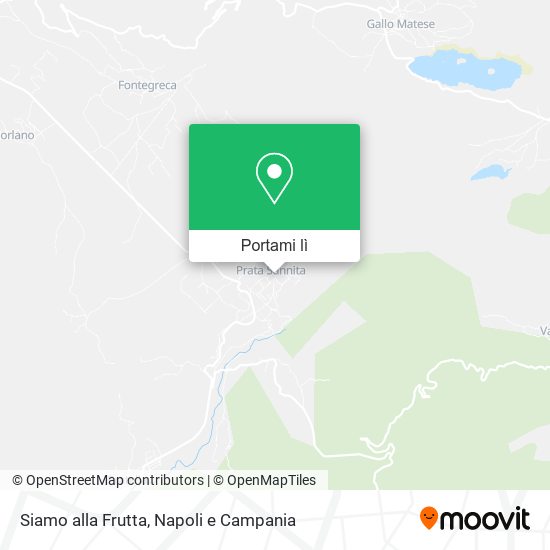 Mappa Siamo alla Frutta