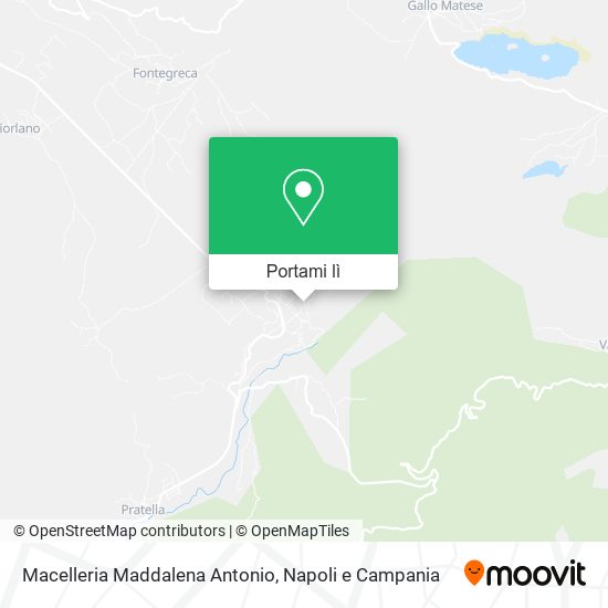 Mappa Macelleria Maddalena Antonio
