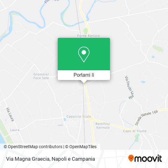Mappa Via Magna Graecia