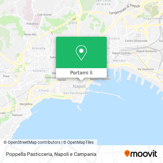 Mappa Poppella Pasticceria