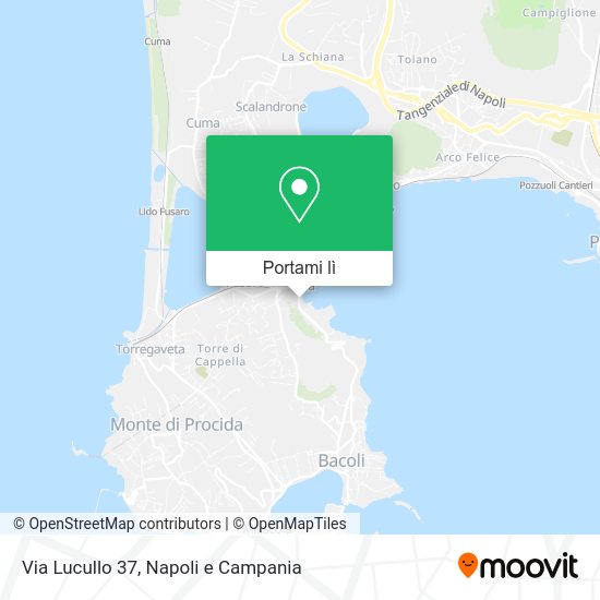 Mappa Via Lucullo  37