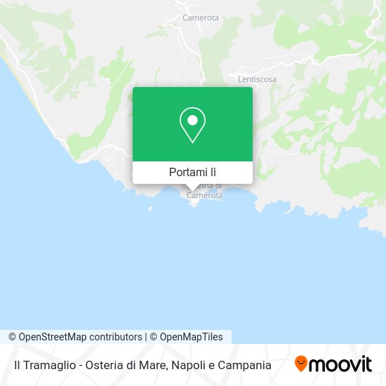 Mappa Il Tramaglio - Osteria di Mare