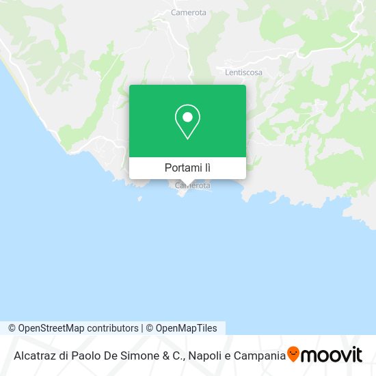 Mappa Alcatraz di Paolo De Simone & C.