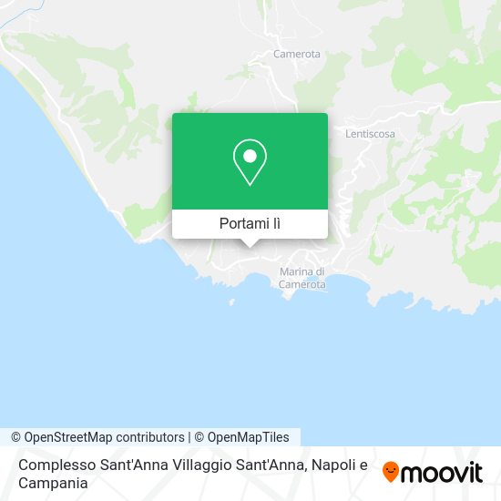 Mappa Complesso Sant'Anna Villaggio Sant'Anna