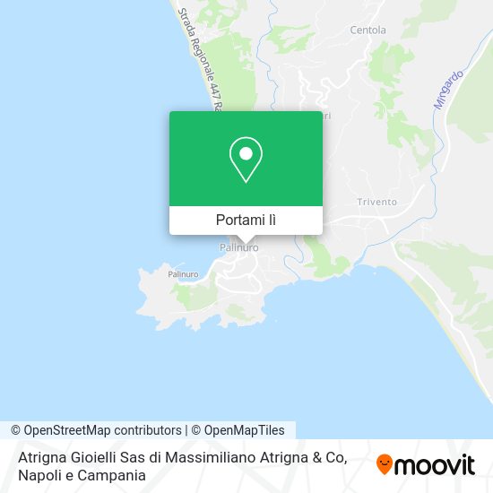 Mappa Atrigna Gioielli Sas di Massimiliano Atrigna & Co