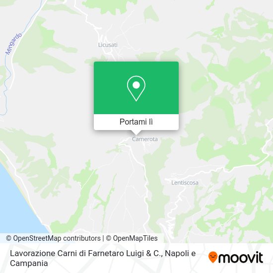 Mappa Lavorazione Carni di Farnetaro Luigi & C.