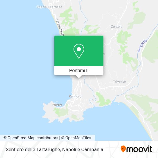 Mappa Sentiero delle Tartarughe